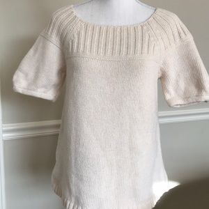 LOFT, short sleeve sweater. Size medium